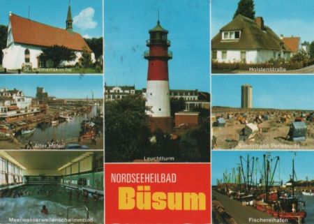 Büsum - u.a. Sandstrand Perlebucht - 1991 Büsum - u.a. Sandstrand Perlebucht - 1991