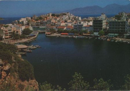 Griechenland - Agios Nikolaos - Teilansicht - 1988 Griechenland - Agios Nikolaos - Teilansicht - 1988