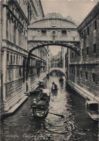 Italien - Venedig - Pont des Soupirs - ca. 1960 Italien - Venedig - Pont des Soupirs - ca. 1960