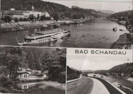 Bad Schandau - u.a. Neue Hochstraße - ca. 1980 Bad Schandau - u.a. Neue Hochstraße - ca. 1980
