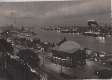 Hamburg - Elbtunnel und Landungsbrücken - 1957 Hamburg - Elbtunnel und Landungsbrücken - 1957