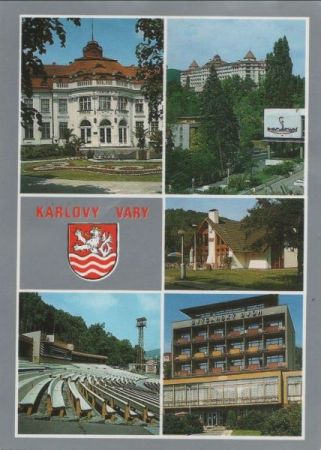 Tschechien - Karlovy Vary - Karlsbad - mit 5 Bildern - 1992 Tschechien - Karlovy Vary - Karlsbad - mit 5 Bildern - 1992