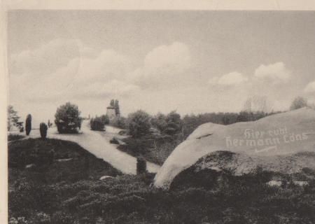 Fallingbostel - Lüneburger Heide - Löns Denkmal - 1942 Fallingbostel - Lüneburger Heide - Löns Denkmal - 1942