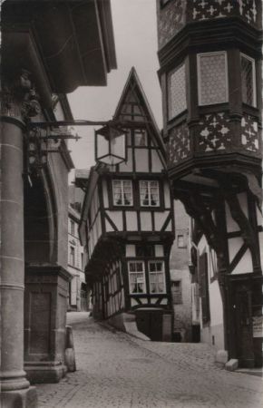 Bernkastel-Kues - Spitzhaus - ca. 1960 Bernkastel-Kues - Spitzhaus - ca. 1960