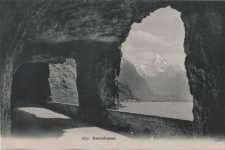 Schweiz - Axenstraße - ca. 1950 Schweiz - Axenstraße - ca. 1950