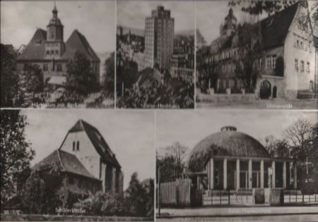 Jena - u.a. Zeiss-Planetarium - 1968 Jena - u.a. Zeiss-Planetarium - 1968