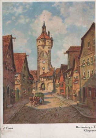 Rothenburg - Klingentor - ca. 1965 Rothenburg - Klingentor - ca. 1965