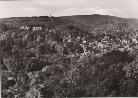 Blankenburg - Blick vom Großvaterfelsen - 1981 Blankenburg - Blick vom Großvaterfelsen - 1981