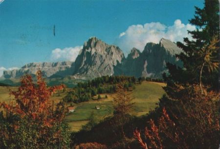 Italien - Langkofel - Seiseralm - 1975 Italien - Langkofel - Seiseralm - 1975