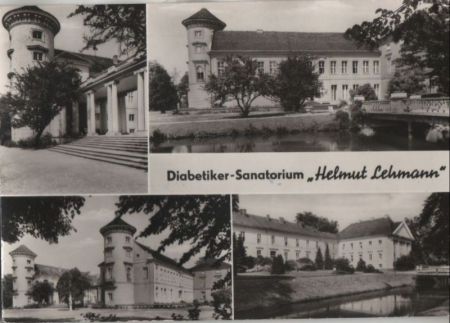 Rheinsberg - Diabetiker-Sanatorium - ca. 1980 Rheinsberg - Diabetiker-Sanatorium - ca. 1980