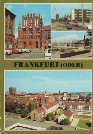 Frankfurt Oder - u.a. An den Wasserspielen - 1983 Frankfurt Oder - u.a. An den Wasserspielen - 1983