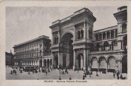 Italien - Mailand Milano - Galleria Vittorio Emanuele - ca. 1950 Italien - Mailand Milano - Galleria Vittorio Emanuele - ca. 1950