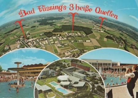 Bad Füssing - 3 heiße Quellen - ca. 1975 Bad Füssing - 3 heiße Quellen - ca. 1975