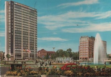 Berlin-Charlottenburg, Ernst-Reuter-Platz - 1964 Berlin-Charlottenburg, Ernst-Reuter-Platz - 1964