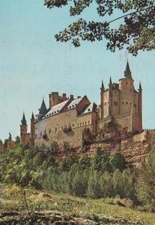 Spanien - Segovia - The Castle - ca. 1980 Spanien - Segovia - The Castle - ca. 1980