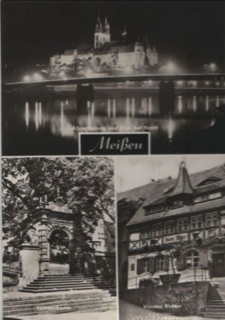 Meißen - u.a. Tuchmachertor - 1974 Meißen - u.a. Tuchmachertor - 1974