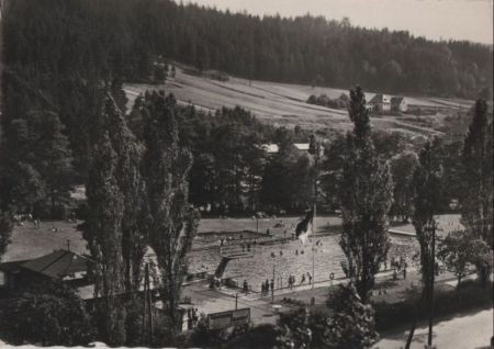 Sitzendorf - Schwimmbad - 1963 Sitzendorf - Schwimmbad - 1963