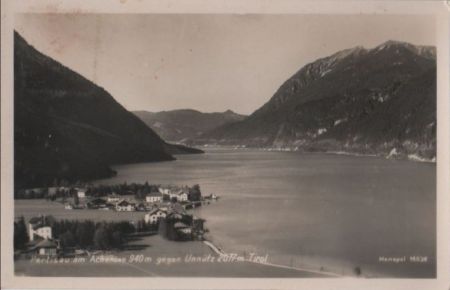 Österreich - Pertisau - gegen Unnütz - ca. 1950 Österreich - Pertisau - gegen Unnütz - ca. 1950
