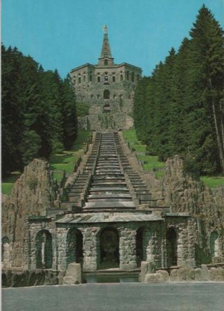 Kassel-Wilhelmshöhe - Herkules mit Kaskaden - 1984 Kassel-Wilhelmshöhe - Herkules mit Kaskaden - 1984