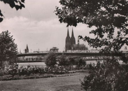 Köln - Blick zum Dom - 1961 Köln - Blick zum Dom - 1961