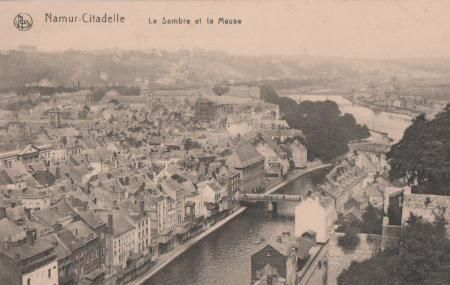 Frankreich - Namur-Citadelle - La Sambre et la Meuse - ca. 1935 Frankreich - Namur-Citadelle - La Sambre et la Meuse - ca. 1935