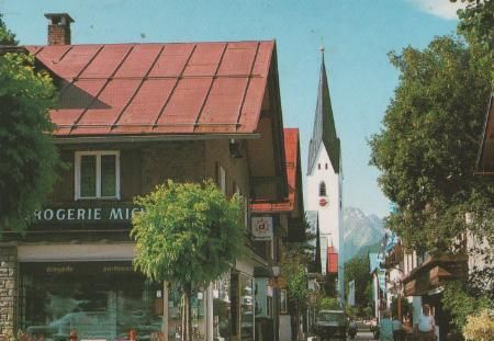 Oberstdorf - Kirchstraße - 1992 Oberstdorf - Kirchstraße - 1992