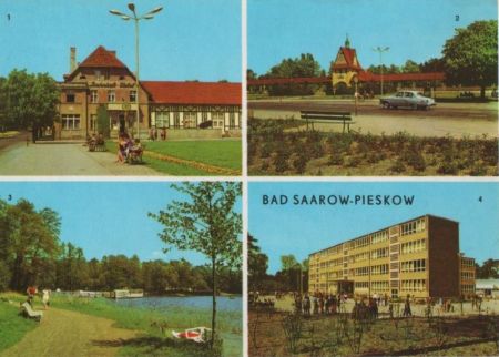Bad Saarow-Pieskow - u.a. Schiffsanlegestelle - 1976 Bad Saarow-Pieskow - u.a. Schiffsanlegestelle - 1976