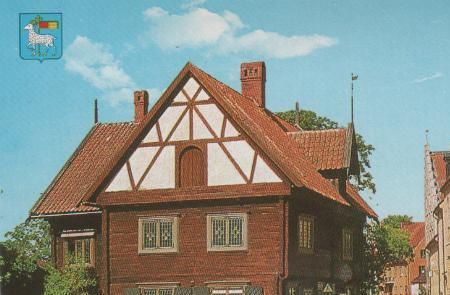 Schweden - Gotland - Visby - Burmeisterska huset - ca. 1975 Schweden - Gotland - Visby - Burmeisterska huset - ca. 1975