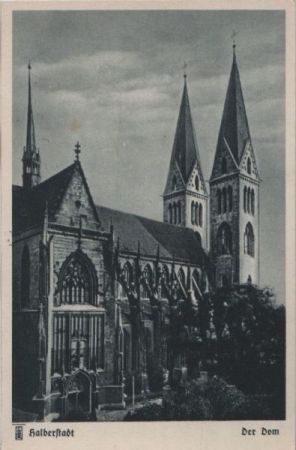 Halberstadt - Dom - ca. 1950 Halberstadt - Dom - ca. 1950