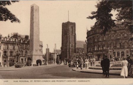 Großbritannien - Harrogate - War Memorial - ca. 1960 Großbritannien - Harrogate - War Memorial - ca. 1960