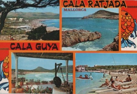 Spanien - Cala Ratjada - Cala Guya - 1974 Spanien - Cala Ratjada - Cala Guya - 1974