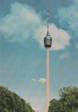 Stuttgart - Fernsehturm - ca. 1985 Stuttgart - Fernsehturm - ca. 1985