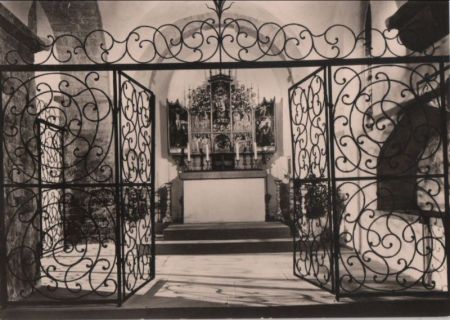 Öhningen-Schienen - Wallfahrtskirche, Kapelle - ca. 1960 Öhningen-Schienen - Wallfahrtskirche, Kapelle - ca. 1960