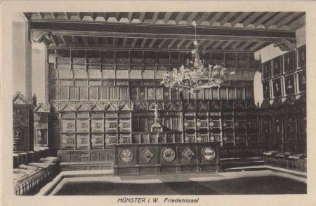 Münster - Friedenssaal - ca. 1950 Münster - Friedenssaal - ca. 1950