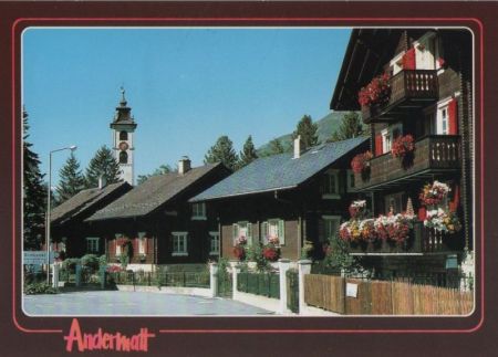 Schweiz - Andermatt - 1988 Schweiz - Andermatt - 1988