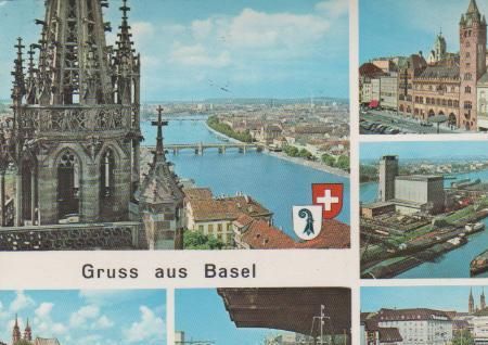 Schweiz - Gruss aus Basel - 1969 Schweiz - Gruss aus Basel - 1969
