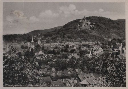 Wernigerode - die bunte Stadt - 1951 Wernigerode - die bunte Stadt - 1951
