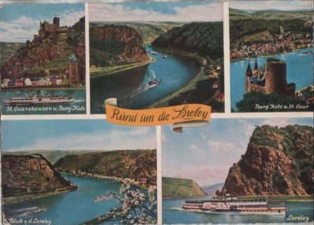 Loreley - und Umgebung - 1968 Loreley - und Umgebung - 1968