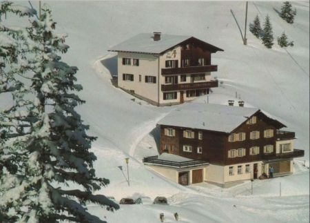 Österreich - Damüls - Haus Sonja - ca. 1985 Österreich - Damüls - Haus Sonja - ca. 1985