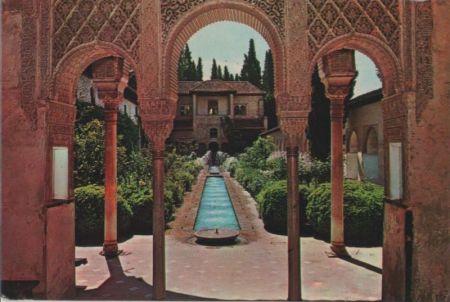 Spanien - Granada - Patio de la Acequia - 1978 Spanien - Granada - Patio de la Acequia - 1978