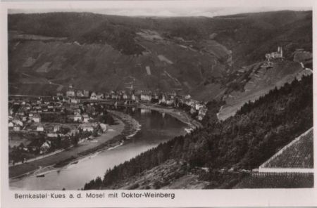 Bernkastel-Kues - mit Doktor-Weinberg - 1949 Bernkastel-Kues - mit Doktor-Weinberg - 1949
