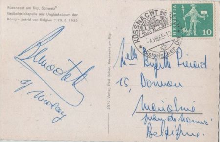 Küssnacht am Rigi - Schweiz - Gedächtniskapelle, Unglücksbaum