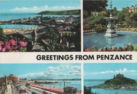 Großbritannien - Greetings from Penzance - ca. 1975 Großbritannien - Greetings from Penzance - ca. 1975