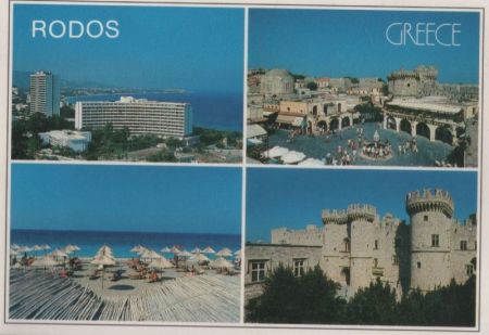 Griechenland - Rhodos - mit 4 Bildern - 1993 Griechenland - Rhodos - mit 4 Bildern - 1993