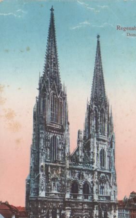 Regensburg - Dom - ca. 1925 Regensburg - Dom - ca. 1925