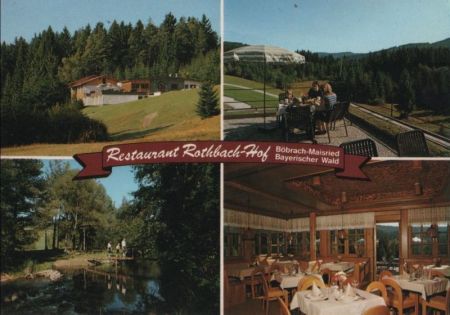 Böbrach - Restaurant Rothbach-Hof - ca. 1985 Böbrach - Restaurant Rothbach-Hof - ca. 1985