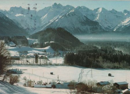 Oberstdorf - Thalhofen, Bad Au, Schöllanger Burg - 1988 Oberstdorf - Thalhofen, Bad Au, Schöllanger Burg - 1988