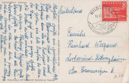 Grindelwald - Schweiz - Wetterhorn