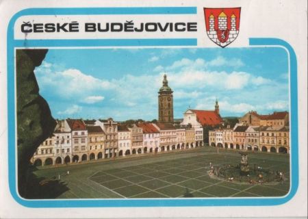 Ceske Budejovice - Tschechien - großer Platz Ceske Budejovice - Tschechien - großer Platz
