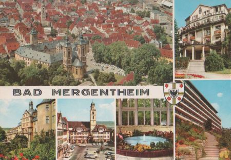 Bad Mergentheim - mit 6 Bildern - 1980 Bad Mergentheim - mit 6 Bildern - 1980